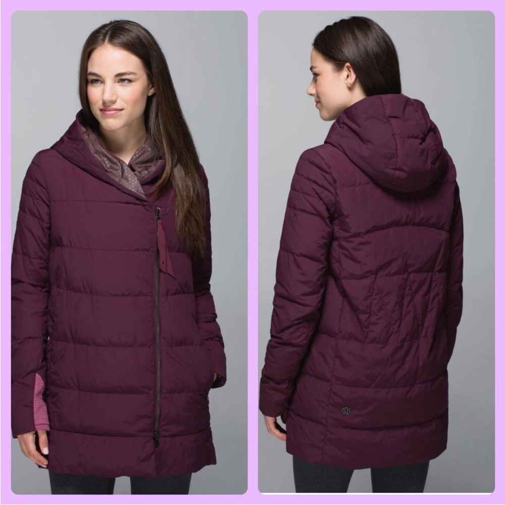 Lululemon Puffy Blanket Jacket Plum sz.6